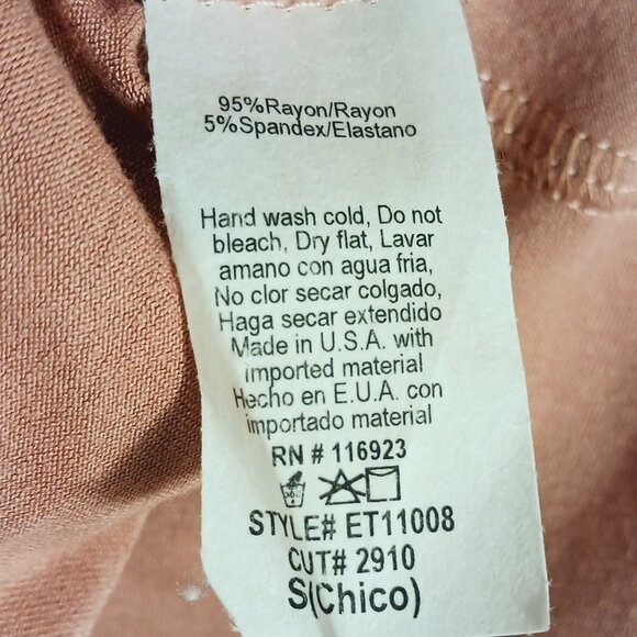 Easel NWT, Bubble Dress, Size Small, Dusty Rose, Modern, Neutral, Monochromatic - Picture 13 of 13